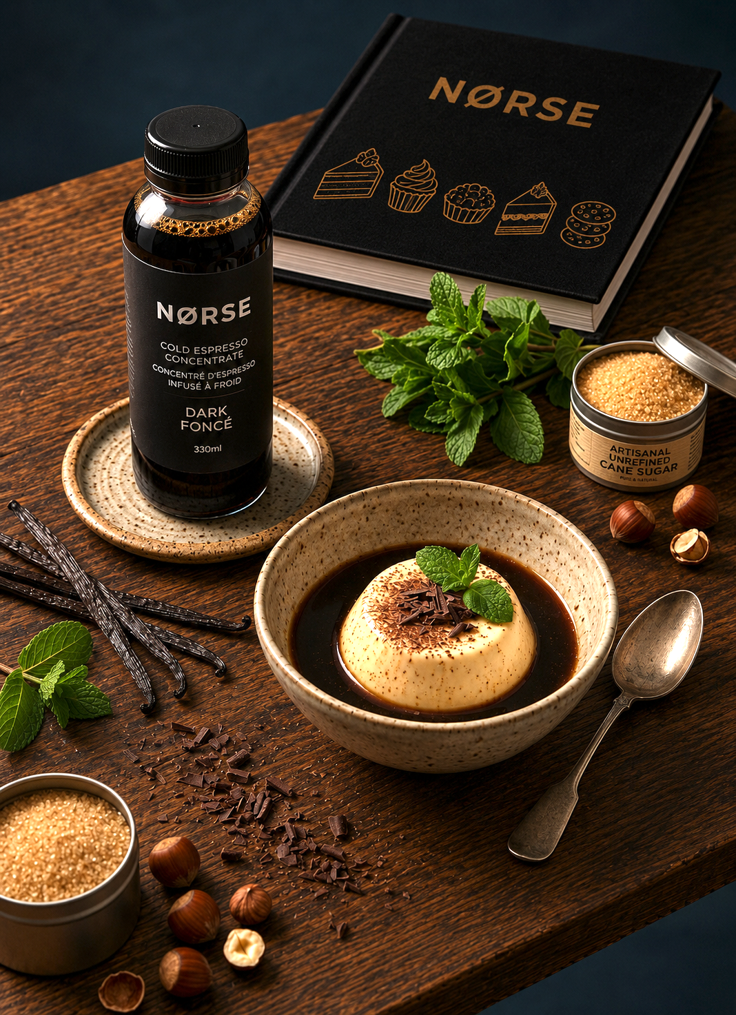 Espresso Panna Cotta